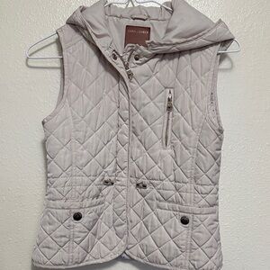 Zara Girls Cream Quilted Jacket